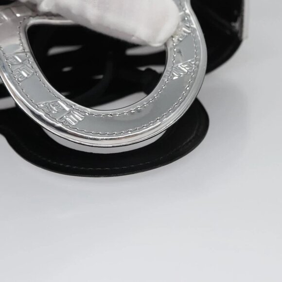 BALENCIAGA Neophone Holder Shoulder Bag Enamel Silver 660787 Auth 110436AV - Picture 8 of 15